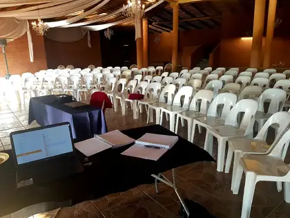 Church group conference and youth camp