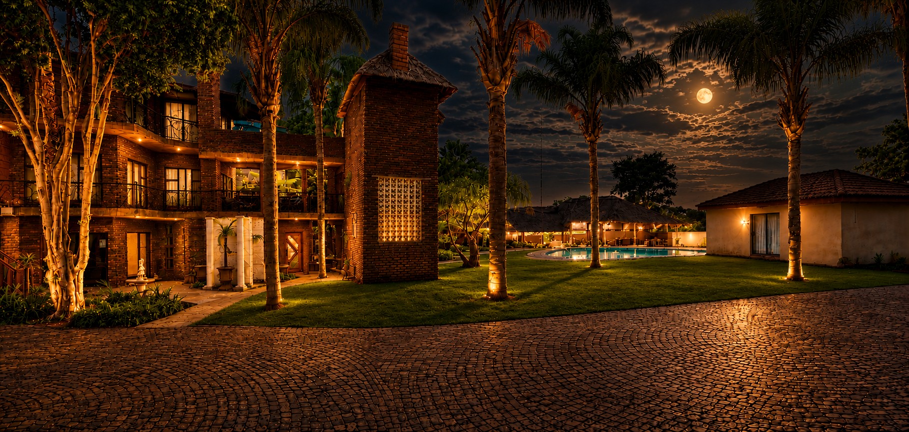 Comfortable lodge accommodation