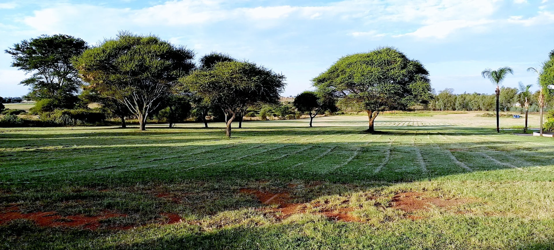 Beautiful lodge grounds