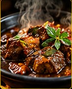 Sample dinner presentation